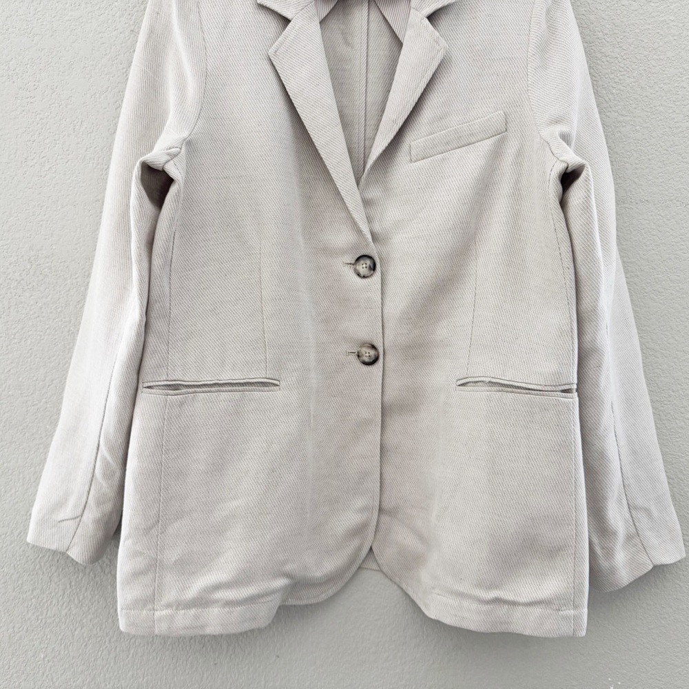 Peruvian Connection Beige Blazer - image 7